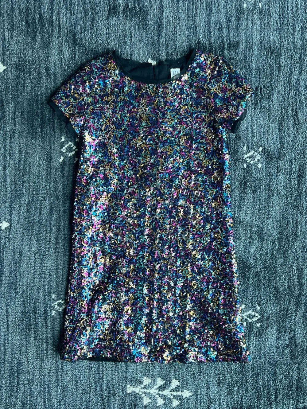 Gap Kids Multicolor Sequin Dress- size Medium